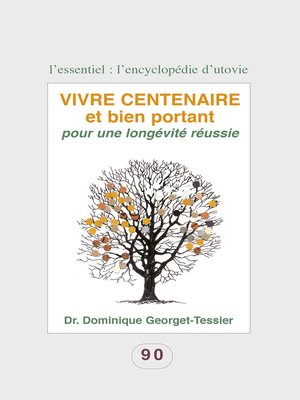 cover image of Vivre centenaire et bien portant